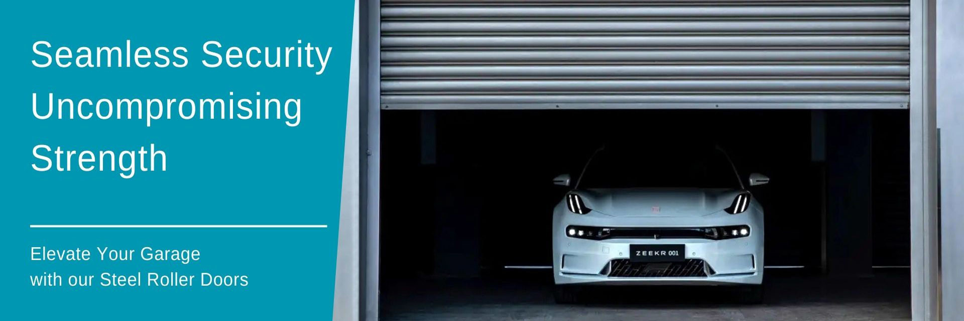 qualidade Portão de persiana de rolos transparente fábrica