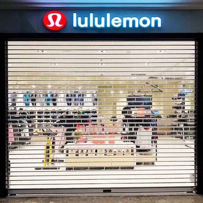 quality Porta de rolos transparente de policarbonato 3 mm 2,3 mm Para lojas comerciais factory